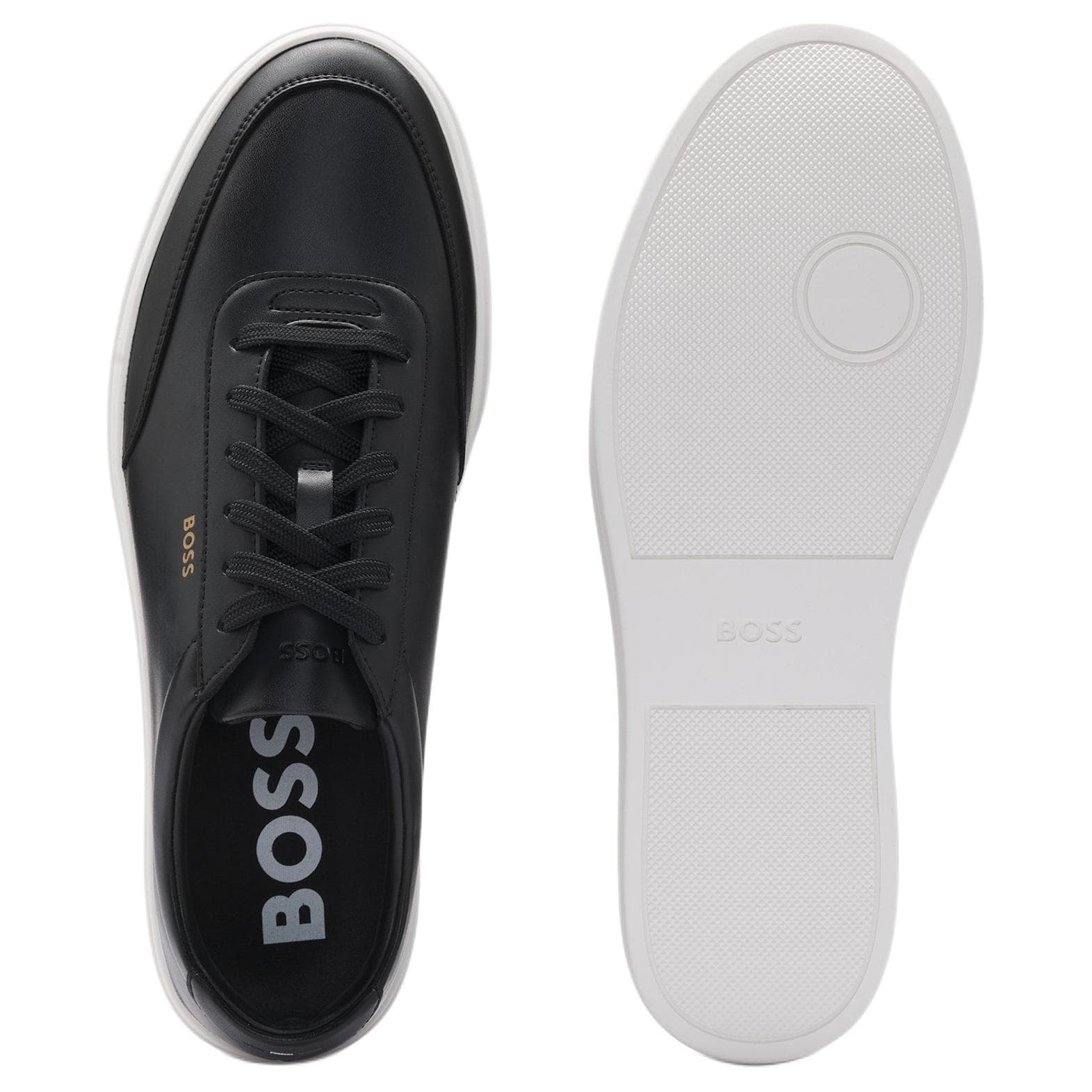 Кроссовки Hugo Boss Low Топ Скейтборд Обувь Мужской Черный - изображение 5