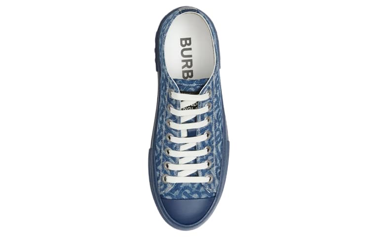 Кеды Burberry Denim Blue Sneakers - изображение 2