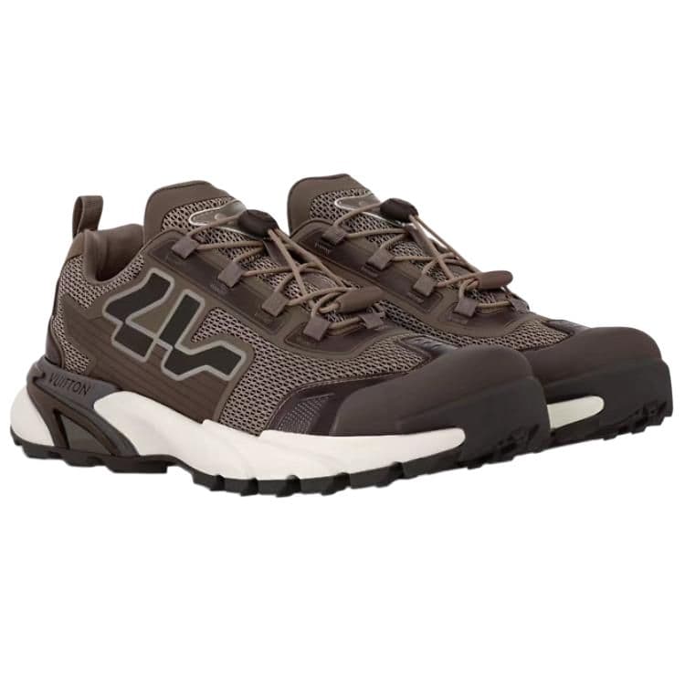 Кроссовки Louis Vuitton Runner Tatic Brown - изображение 3