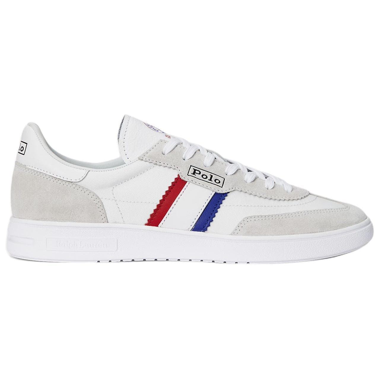 Кроссовки Polo Ralph Lauren Bedford Искусственная замша Низкие кеды для скейтбординга Мужские Белые - изображение 2