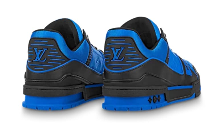 Кроссовки Louis Vuitton Trainer Blue Black - изображение 4