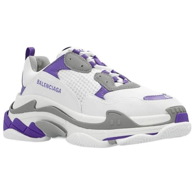 Кроссовки Balenciaga Triple S White Grey Purple - изображение 3