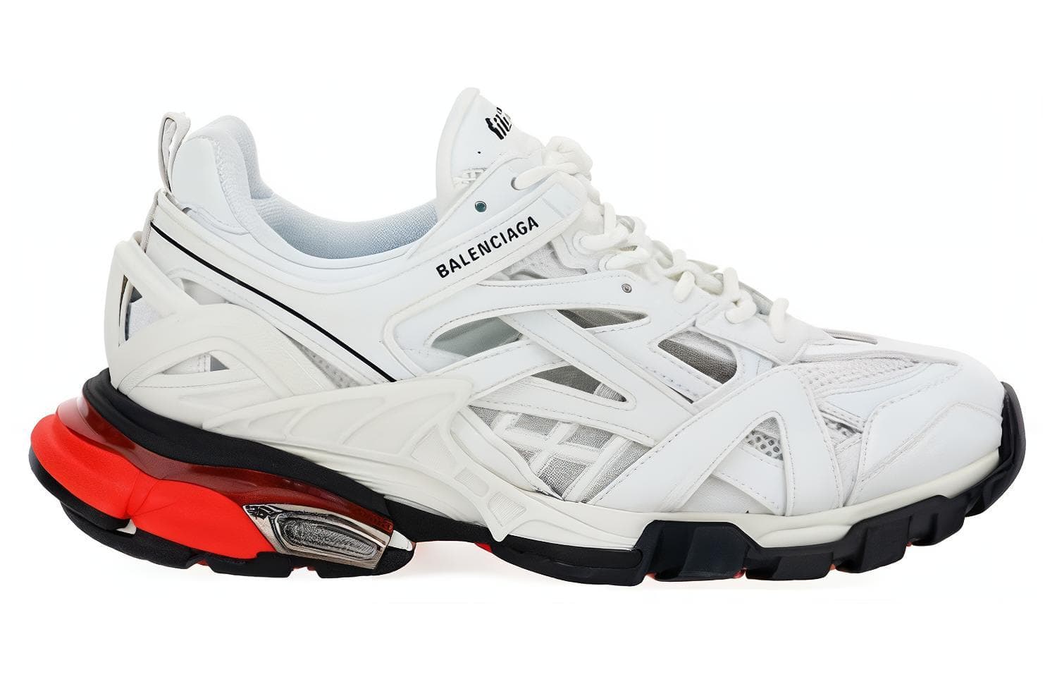 Кроссовки Balenciaga Track.2 White Red - изображение 2
