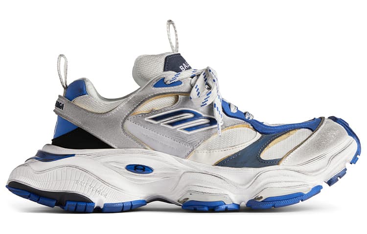 Кроссовки Balenciaga Cargo White Blue - изображение 2
