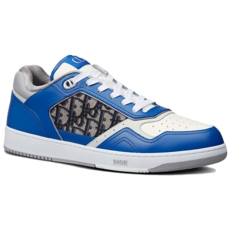 Кроссовки Dior B27 Low Blue Grey White - изображение 3