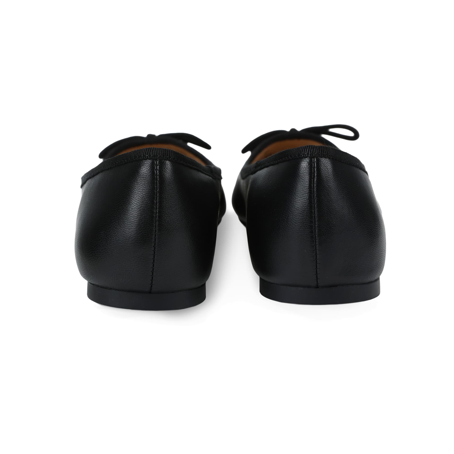 Тапочки Coach Leather Slip-On Ballet Flat Black - изображение 4