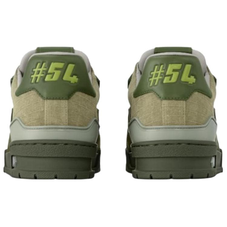 Кроссовки Louis Vuitton Trainer Low Green - изображение 5