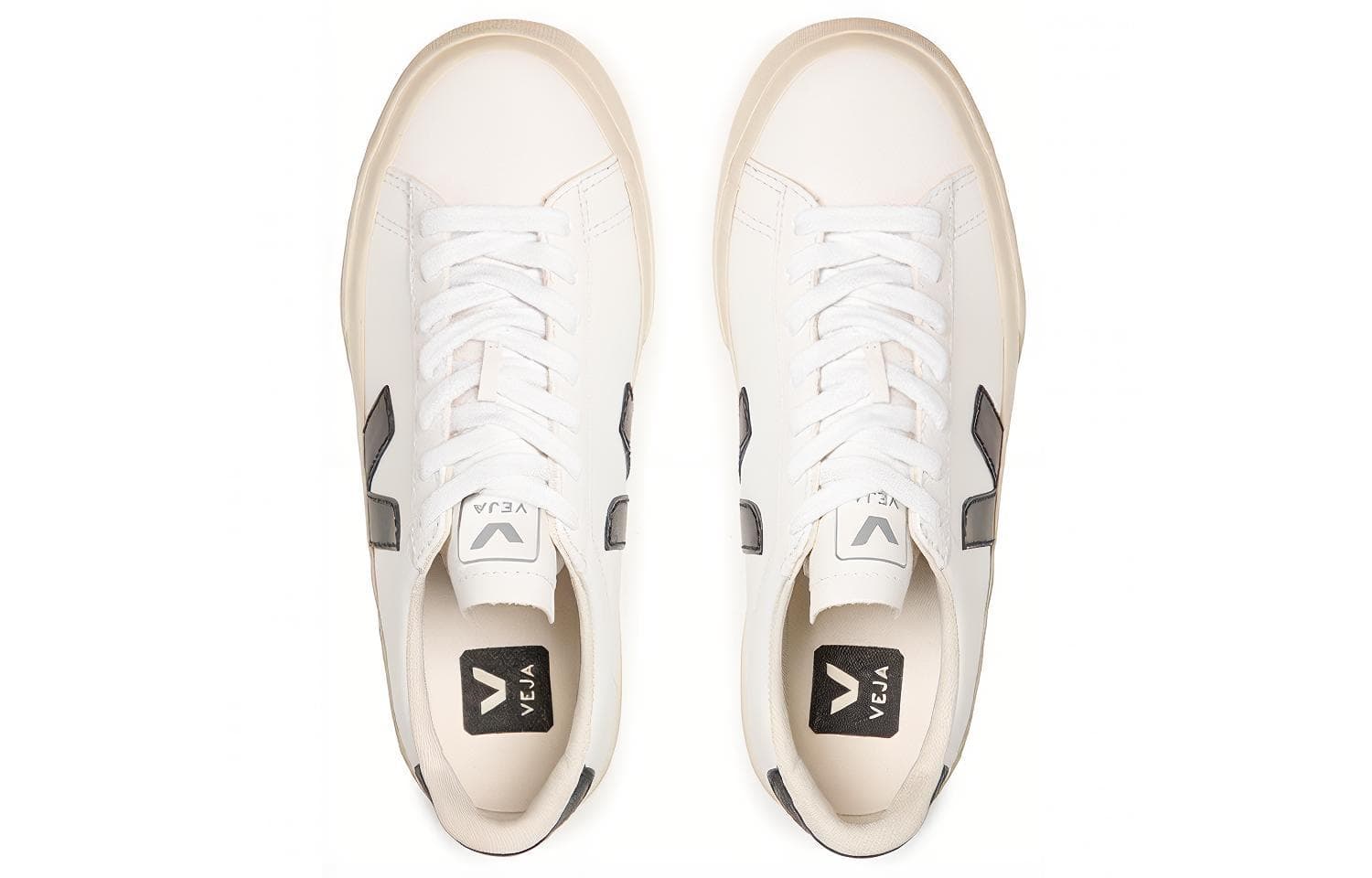 Кроссовки VEJA Campo White Black - изображение 5