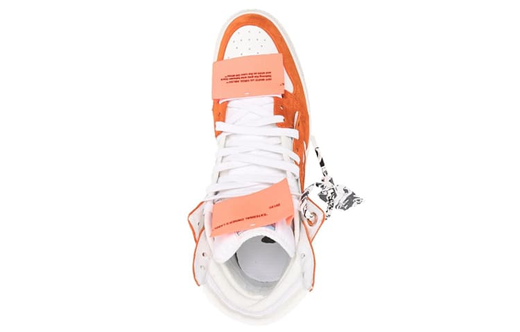 Кроссовки OFF-WHITE Off-Court Orange White - изображение 4
