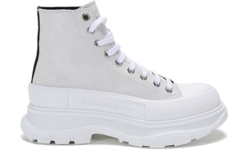Ботинки Alexander McQueen Tread Slick White - изображение 2