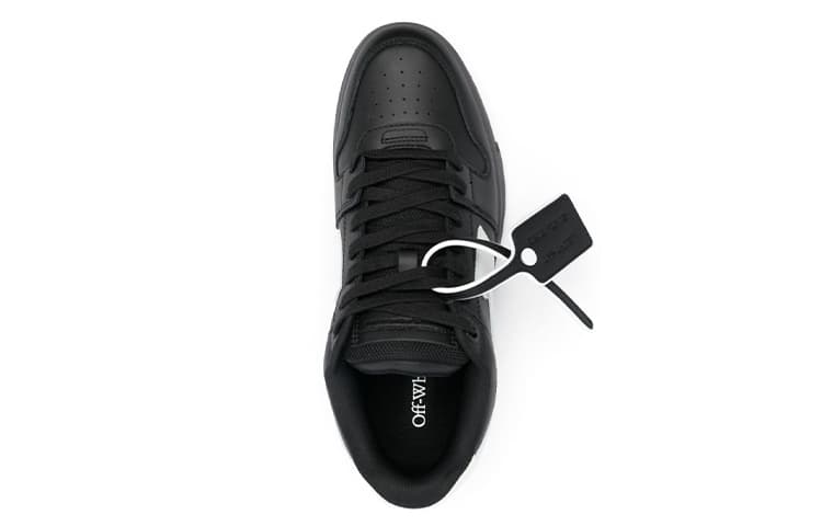 Кроссовки OFF-WHITE Low-Top Sneakers Black - изображение 4