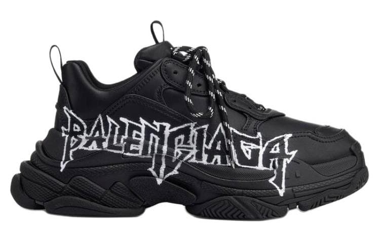Кроссовки Balenciaga Triple S Black - изображение 2
