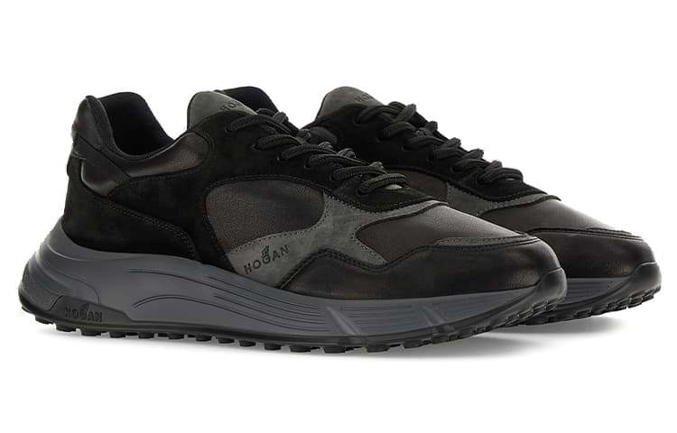 Кроссовки Hogan Hyperlight Black Grey - изображение 3