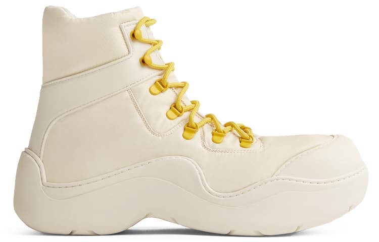 Ботинки уличные Bottega Veneta Puddle Bomber Light Yellow - изображение 2