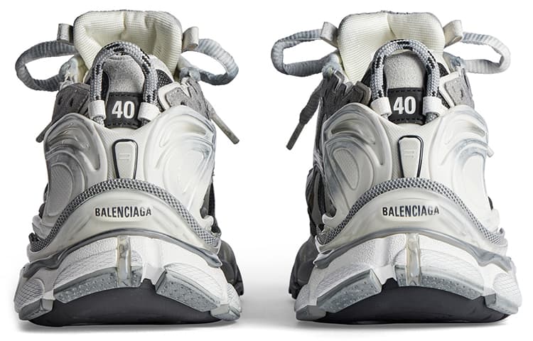 Кроссовки Balenciaga Runner Grey White Black - изображение 6