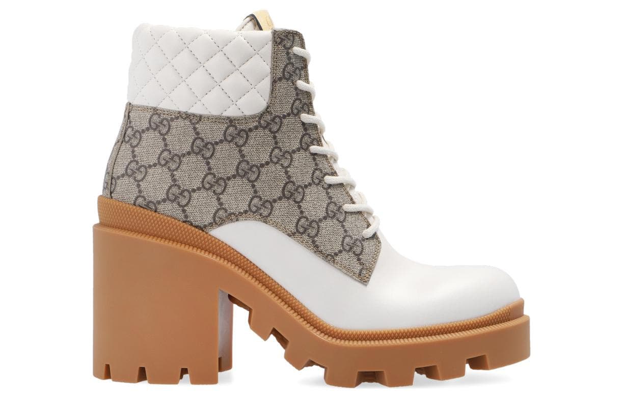 Сапоги Gucci GG Supreme Ankle Boots - изображение 2