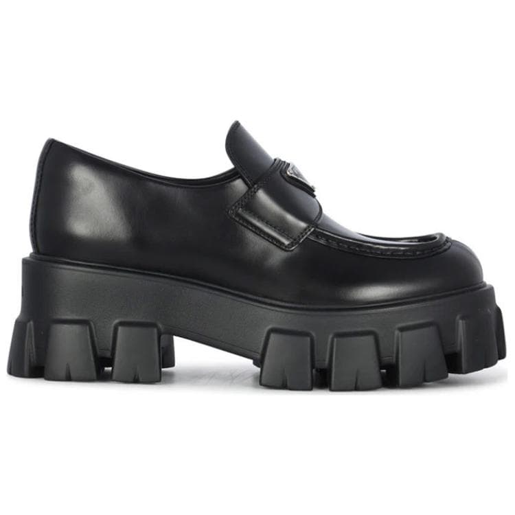 Лоферы Prada Monolith Black Loafers - изображение 2