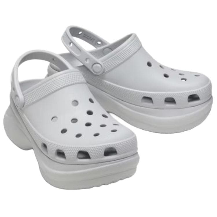 Сабо Crocs Bae Clog Сабо из резины женские серые - изображение 3