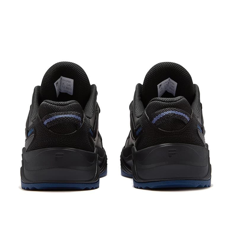 Кроссовки FILA FUSION TARANTO Melody Shoes Пухлые туфли Текстиль Синтетическая кожа Кроссовки для скейтбординга Мужской Черный - изображение 5