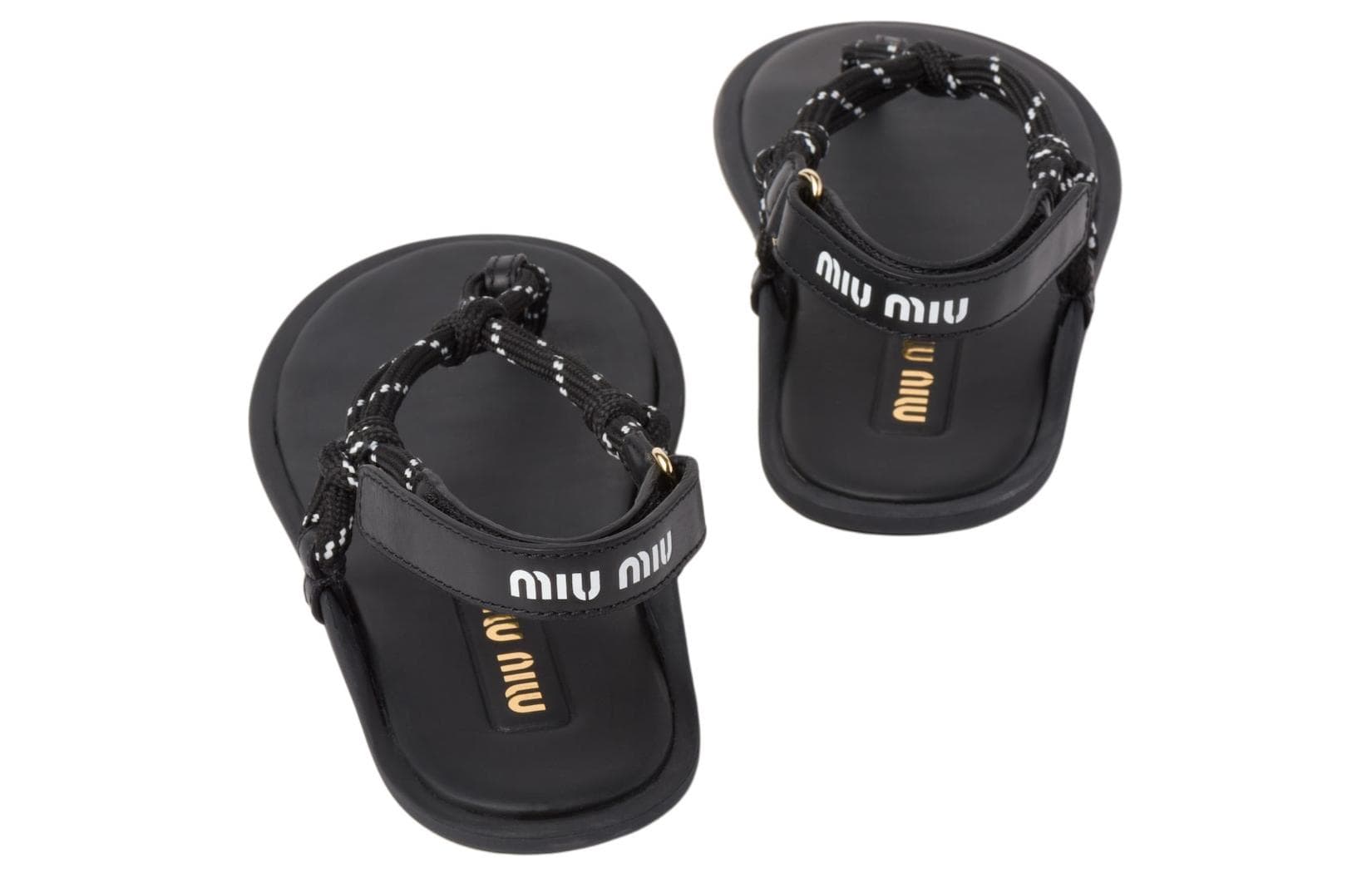 Шлёпанцы Miu Miu - изображение 5