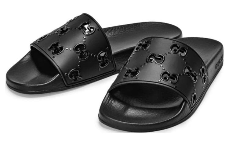 Сандалии Gucci Rubber Slide - изображение 3