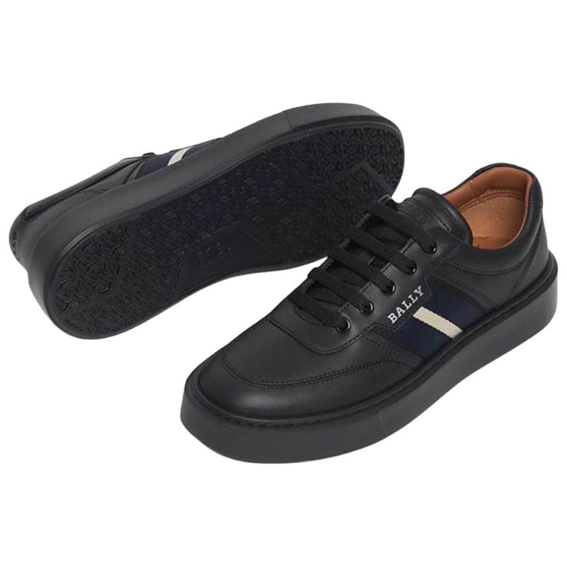Кроссовки Bally Low Top Sneakers Black - изображение 8