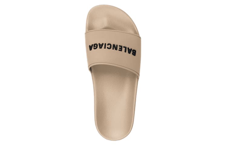 Сандалии Balenciaga Flat Sandals Brown - изображение 4