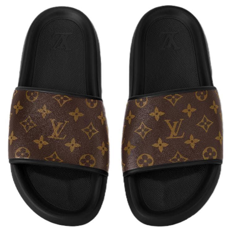 Сандалии LOUIS VUITTON Waterfront Brown - изображение 4