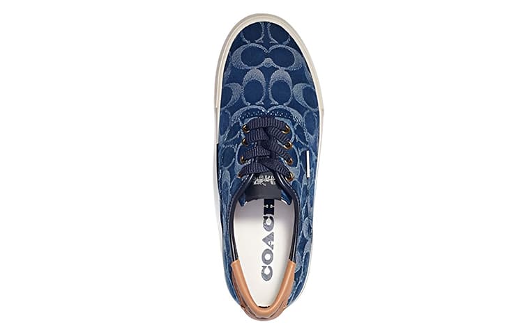 Кроссовки COACH Low Top Sneakers Blue - изображение 3