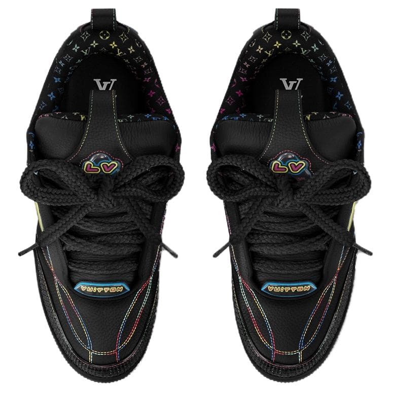 Кроссовки Louis Vuitton Skate Low Black - изображение 4