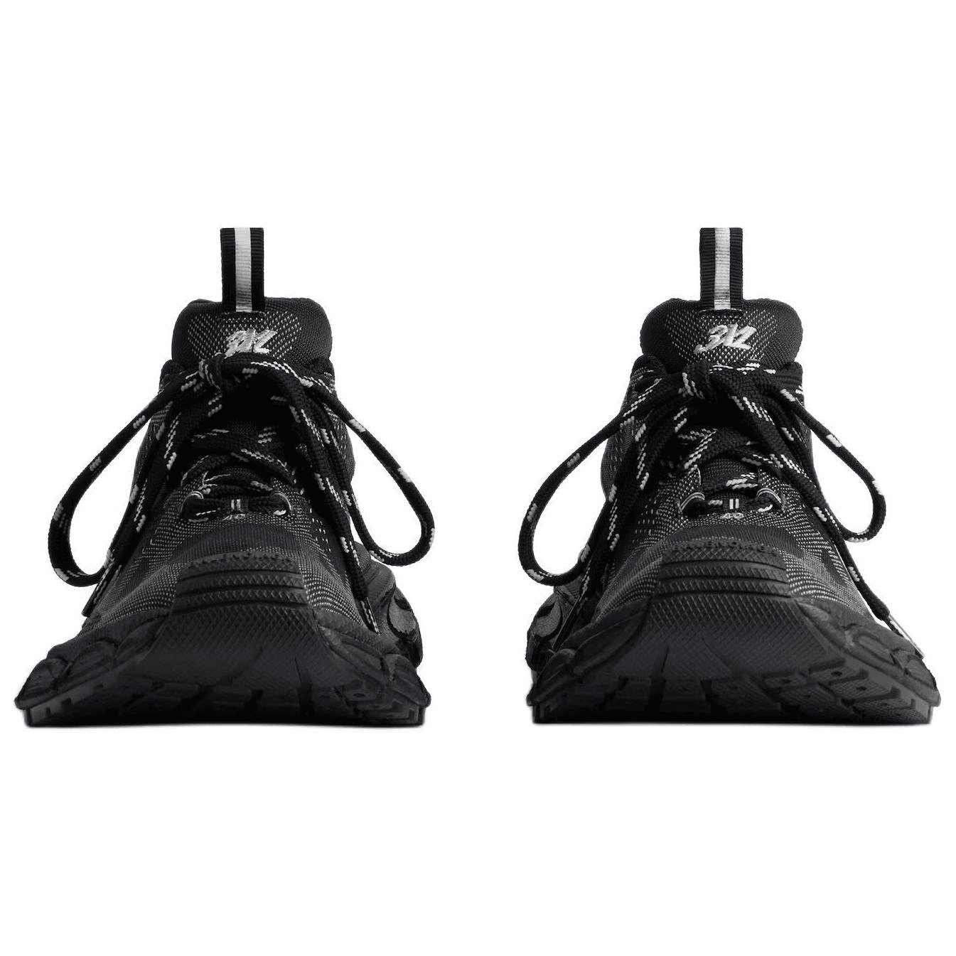 Кроссовки Balenciaga X Under Armour 3XL Низкие Кроссовки с Толстой Подошвой Женские Черные - изображение 4