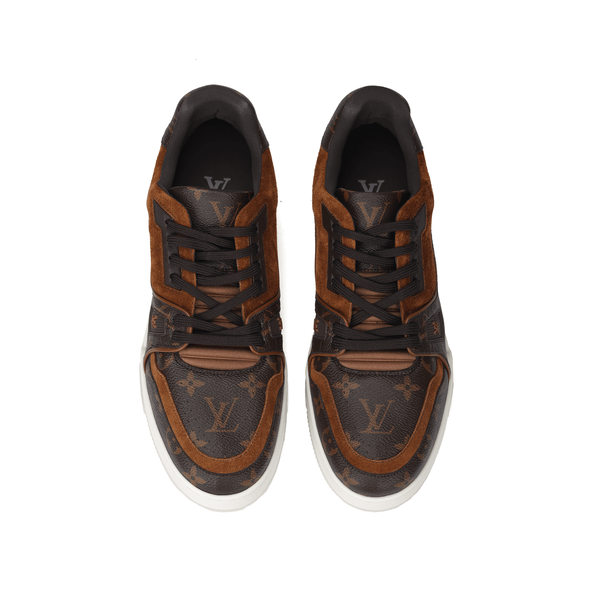 Кроссовки Louis Vuitton Trainer Brown - изображение 3
