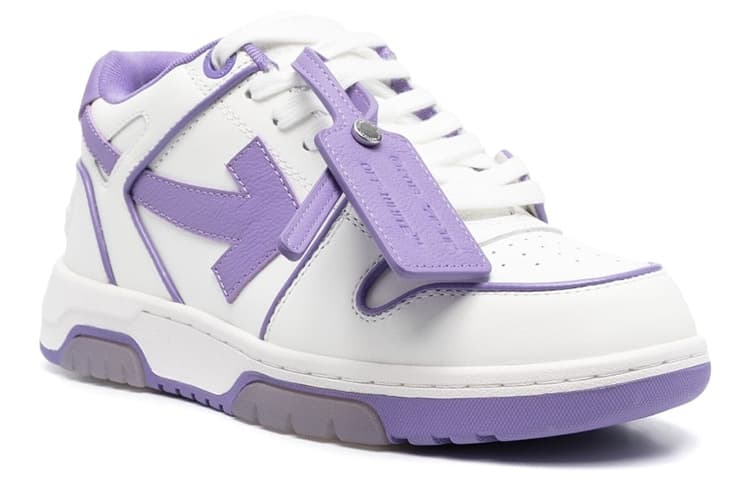 Кроссовки OFF-WHITE Out Of Office White Purple - изображение 2