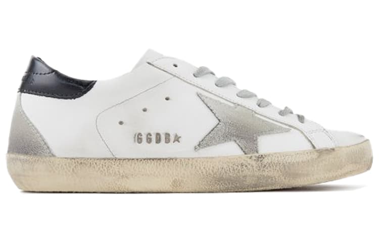 Кроссовки Golden Goose Super-Star Black Heel Gray Star - изображение 2