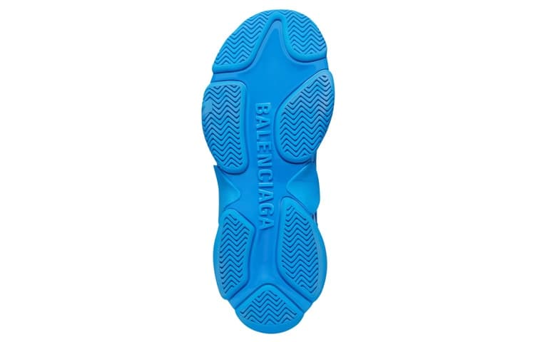 Кроссовки adidas x Balenciaga Triple S Blue - изображение 5