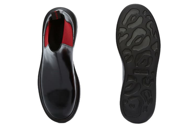 Ботинки челси Alexander McQueen Hybrid Chelsea Boots Black - изображение 5