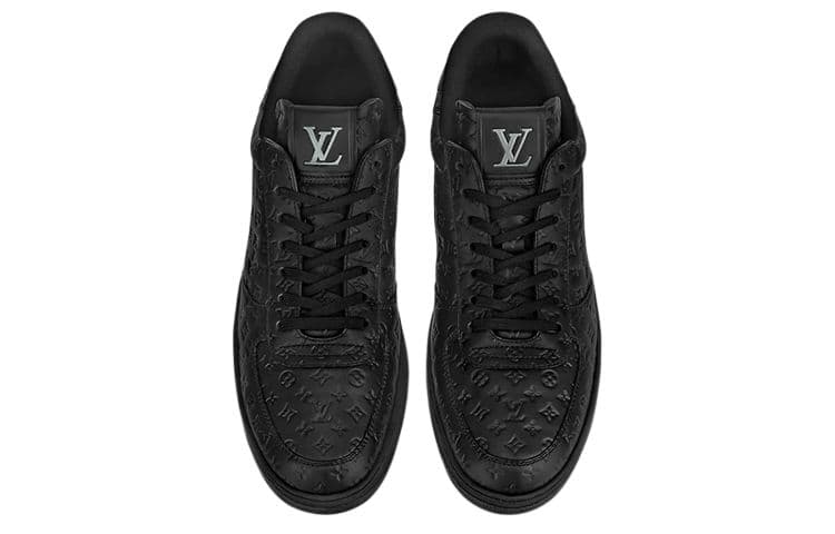 Кроссовки LOUIS VUITTON Rivoli Mini Monogram Black - изображение 4