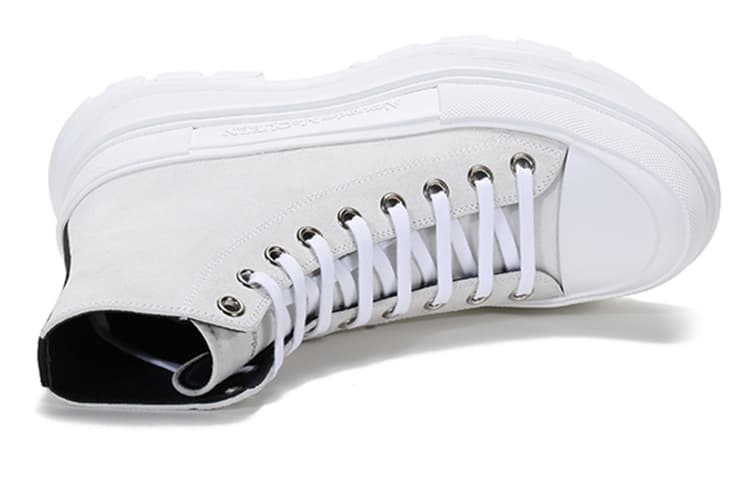 Ботинки Alexander McQueen Tread Slick White - изображение 4