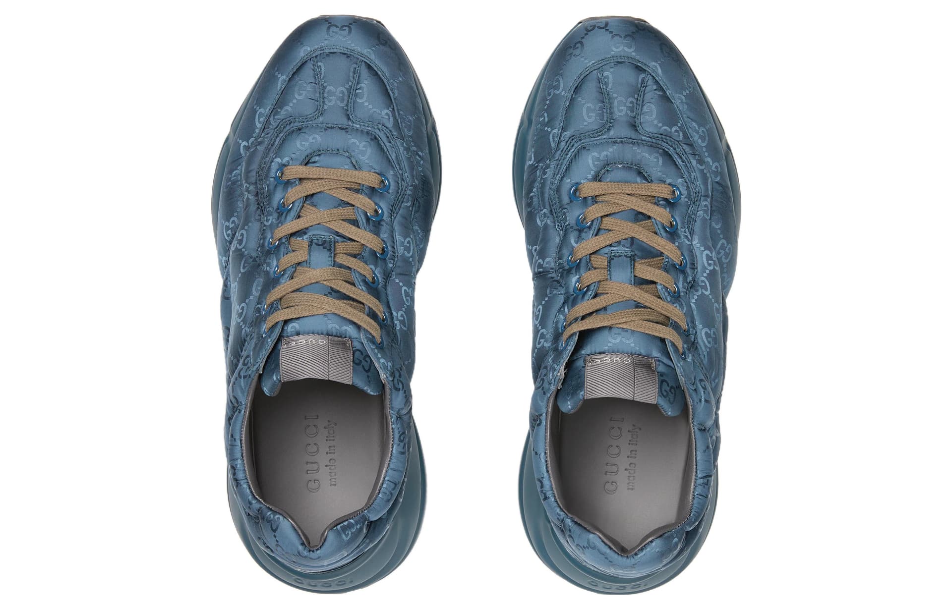 Кроссовки Gucci Rhyton Blue - изображение 4