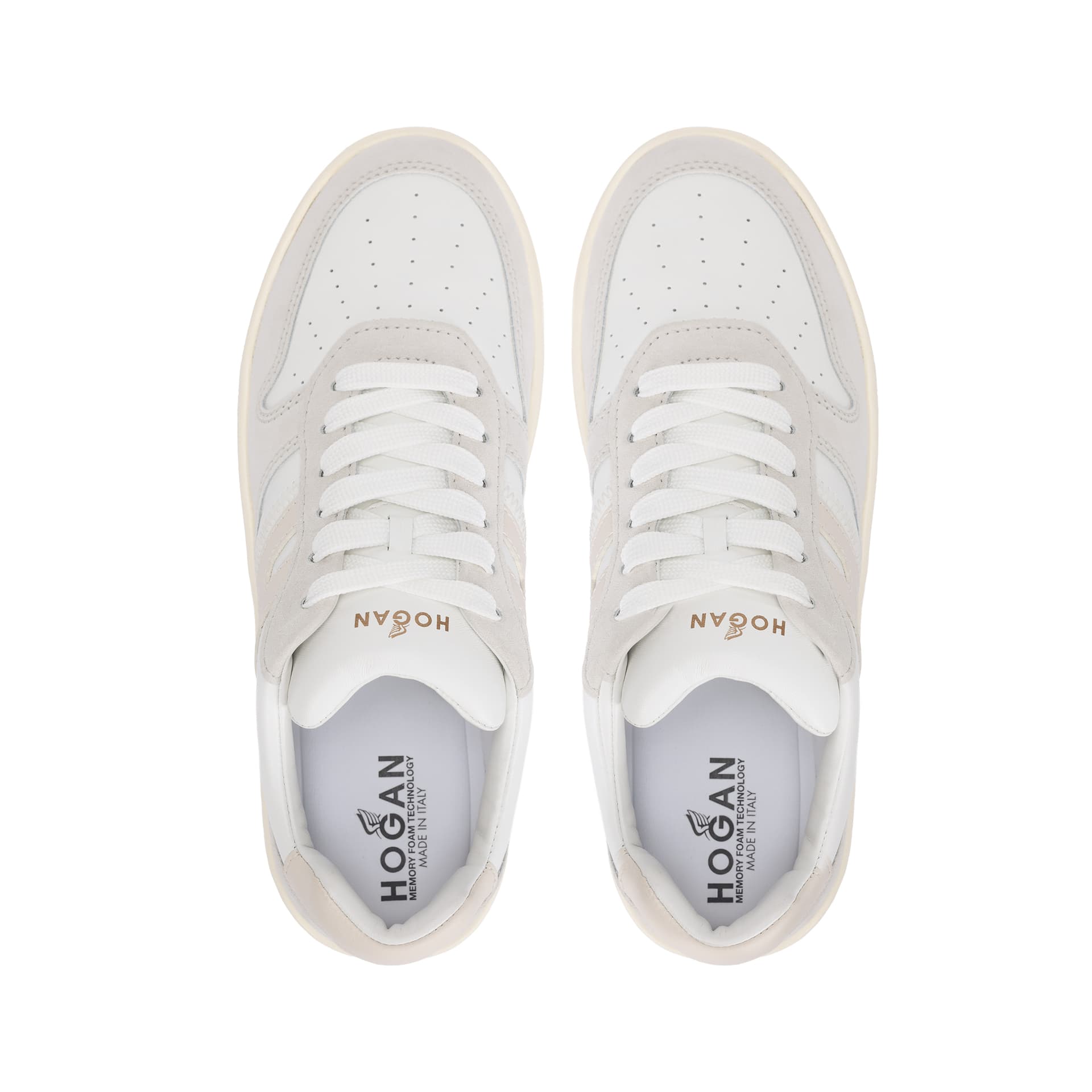 Кроссовки Hogan H630 White Grey - изображение 3