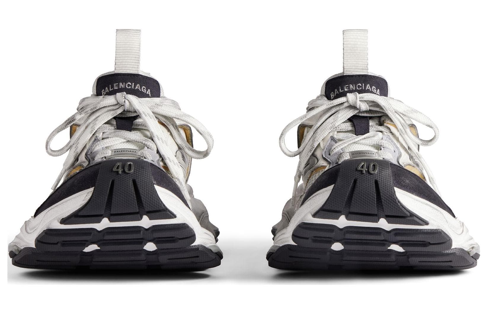 Кроссовки Balenciaga Cargo Low White Grey - изображение 4