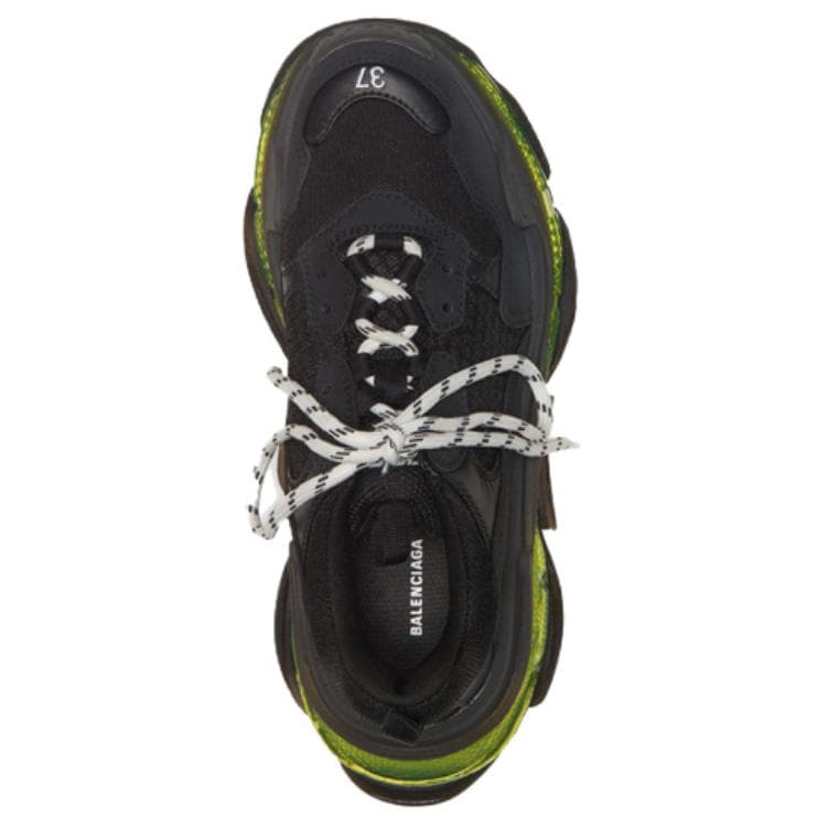 Кроссовки Balenciaga Triple S Black Green - изображение 3