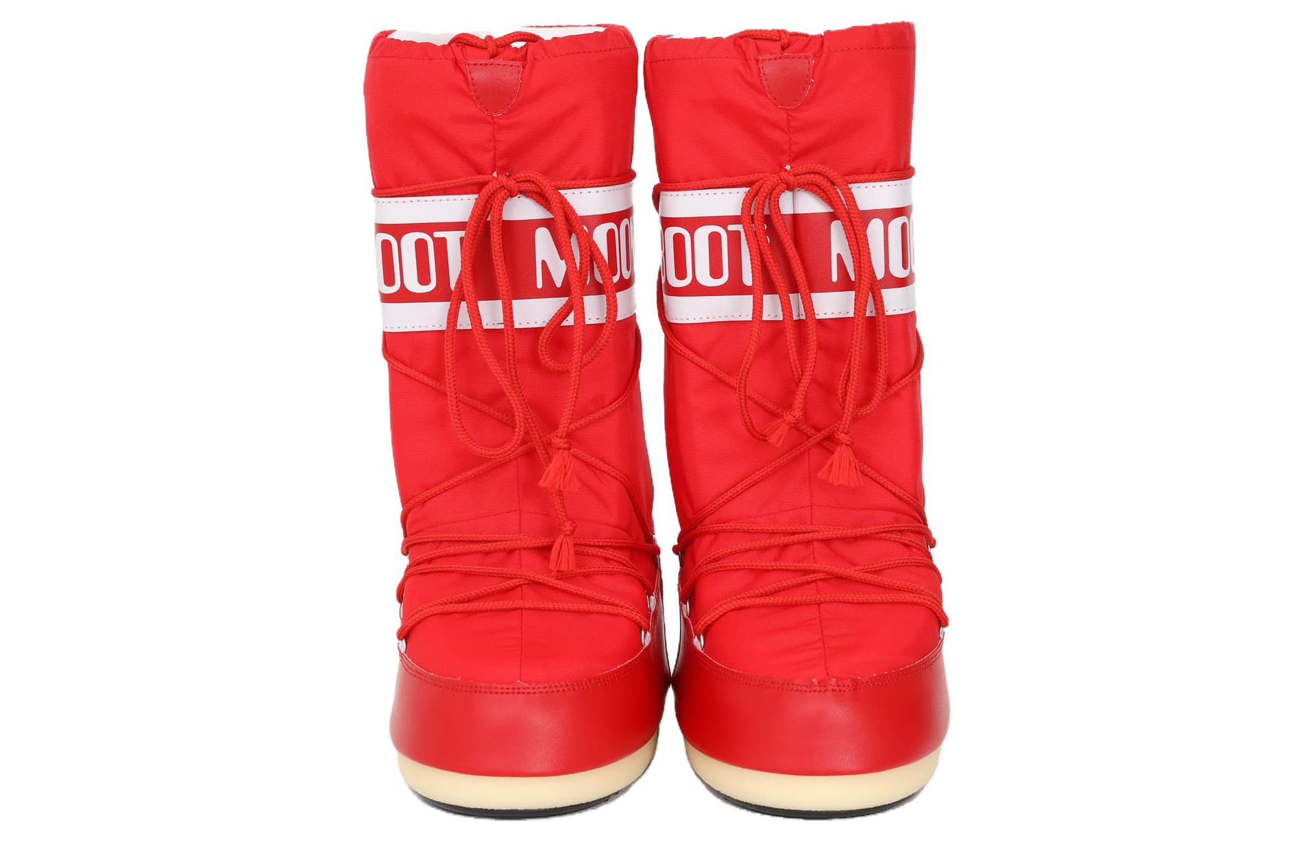 Ботинки зимние Moon Boot Lace-Up Mid Snow Boots Red - изображение 4