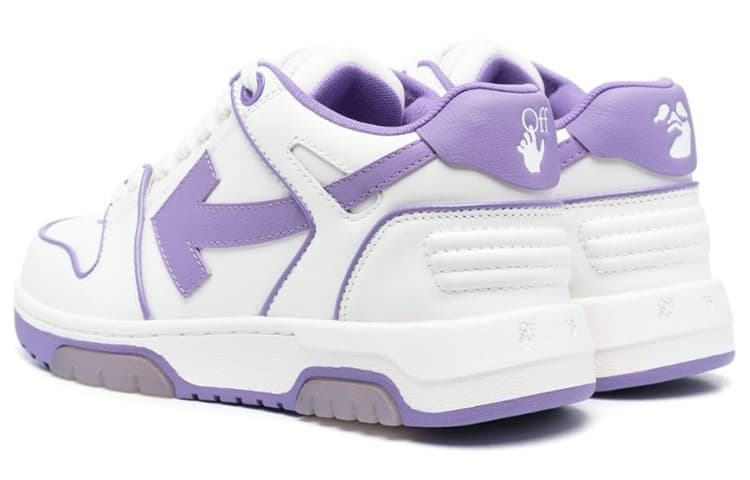 Кроссовки OFF-WHITE Out Of Office White Purple - изображение 4