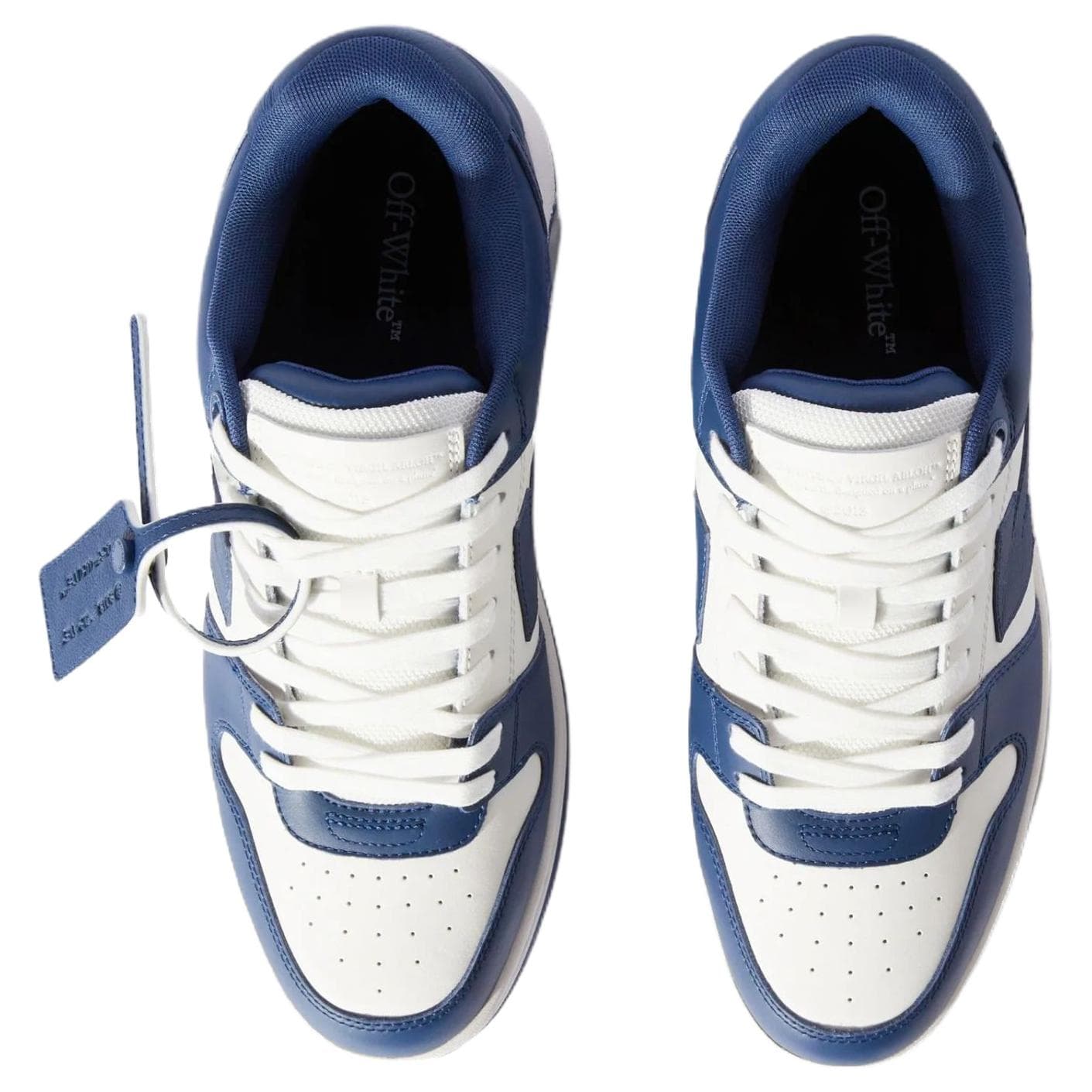 Кроссовки OFF-WHITE Out Of Office Low Sneakers White Blue - изображение 5