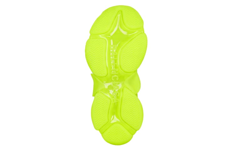 Кроссовки Balenciaga Triple S Clear Sole Fluorescent Yellow - изображение 6