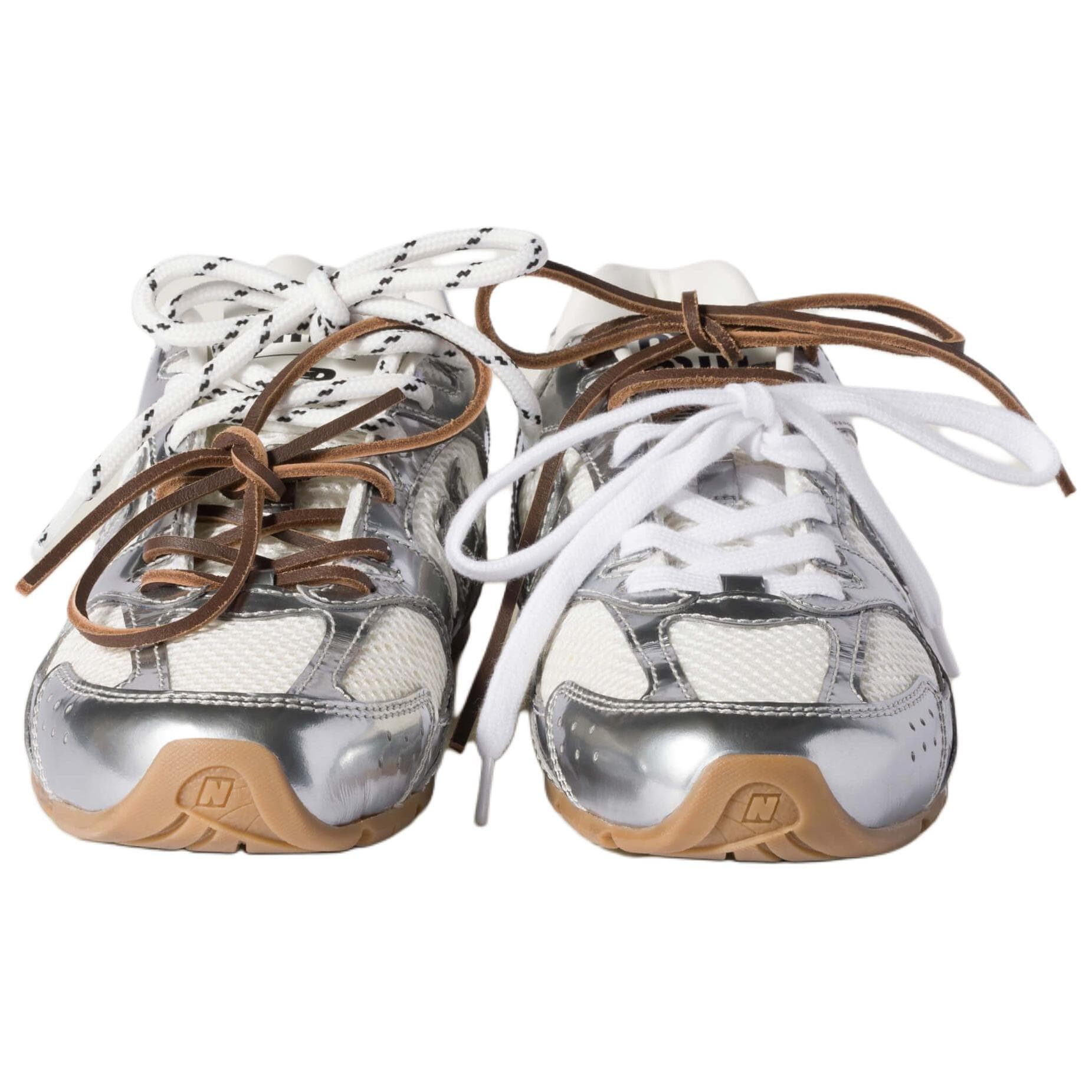Кроссовки New Balance x MIU MIU 530 Silver - изображение 4