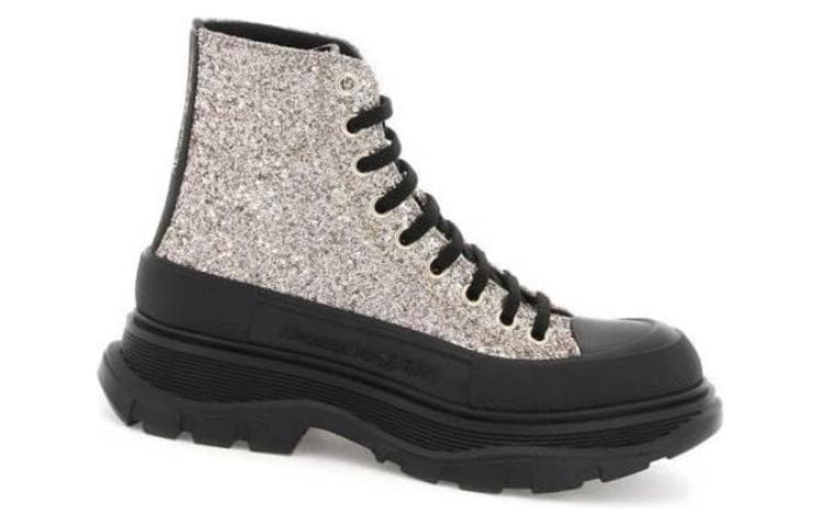Ботинки Alexander McQueen Tread Slick Gold - изображение 2