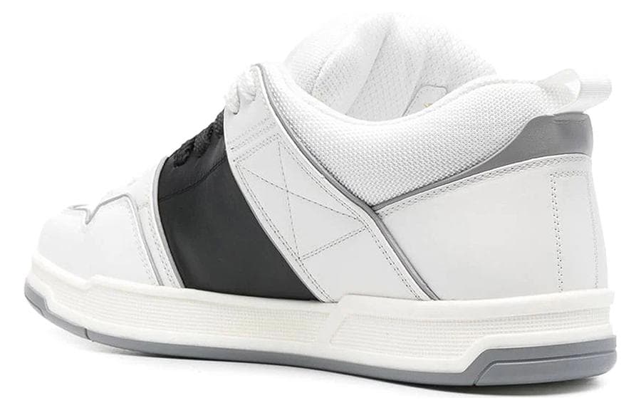 Кроссовки Valentino Open Skate White Black - изображение 5