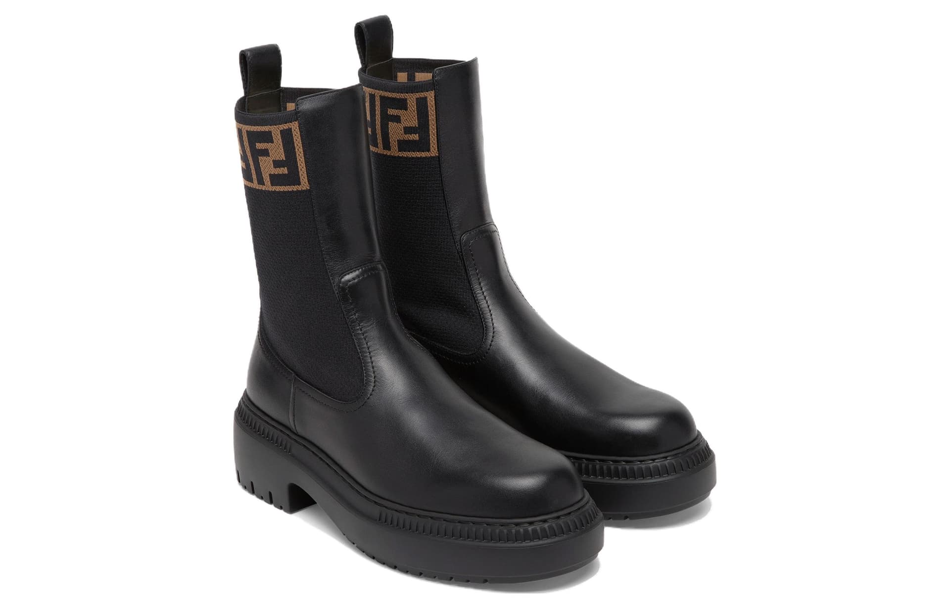 Ботинки челси Fendi Chelsea Boots Black - изображение 4